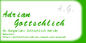 adrian gottschlich business card